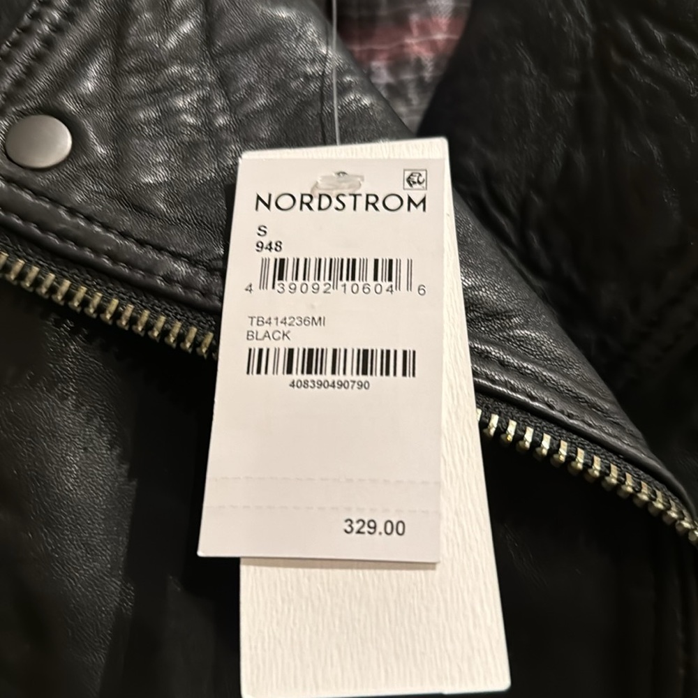 Treasure & Bond Leather Biker Jacket *sold out* - retail $329 - - Picture 5 of 5
